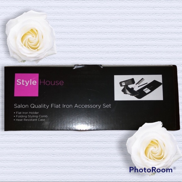 Brand new in box salon quality flat iron accessory 3 piece set - Picture 3 of 5